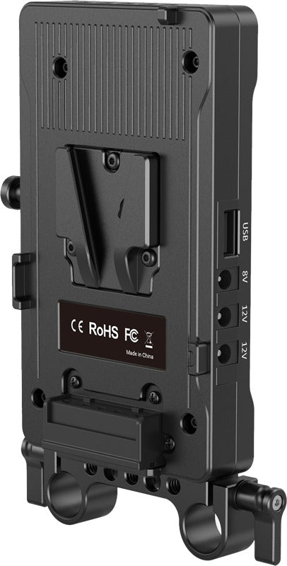 SmallRig 3203 Advanced V-Mount Battery Mount Plate with Dual 15mm Rod Clamp
