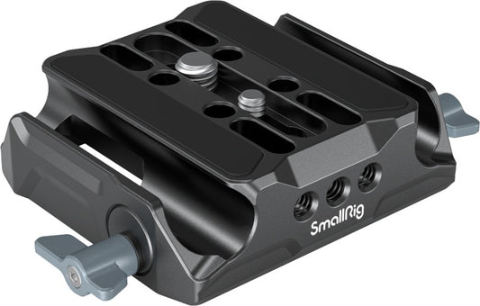 SmallRig 3357 Universal LWS Baseplate w dual 15mm Rod Clamp
