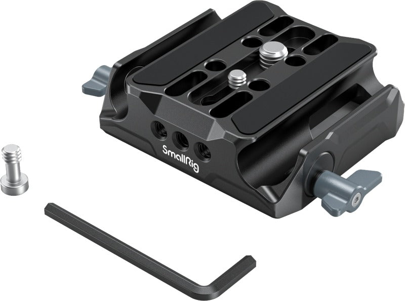 SmallRig 3357 Universal LWS Baseplate w dual 15mm Rod Clamp
