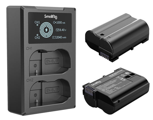 SmallRig 3820 EN-EL15 Battery & Charger Kit