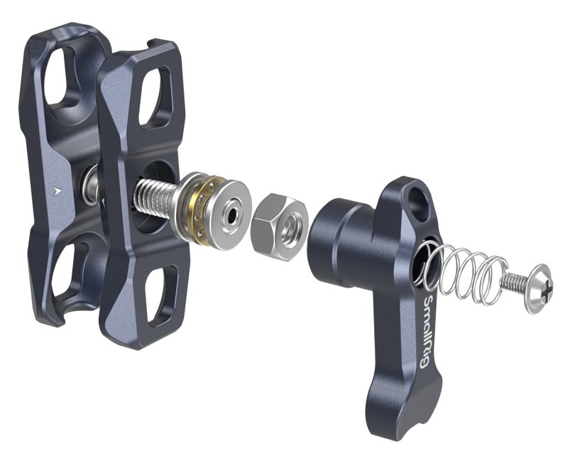 SmallRig 3875 Magic Arm with Dual Ball heads (1/4"-20 Screw and NATO Clamp)