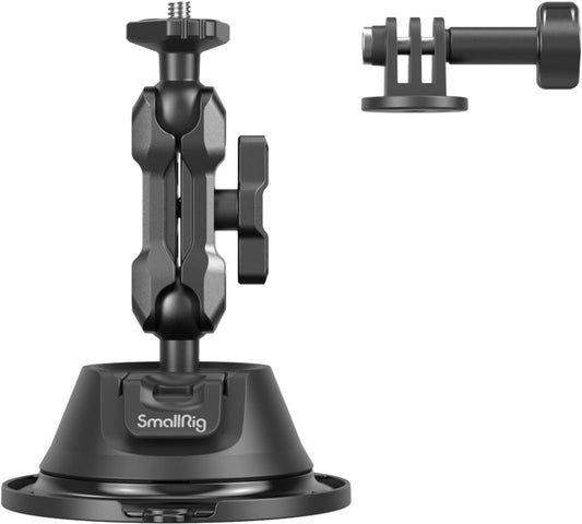 SmallRig 4193 Portable Suction Cup Mount Support for Action Cameras SC-1K