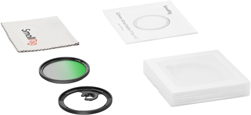 SmallRig 4388 MagEase Magnetic CPL Filter Kit with M-mount Filter Adapter (52mm)
