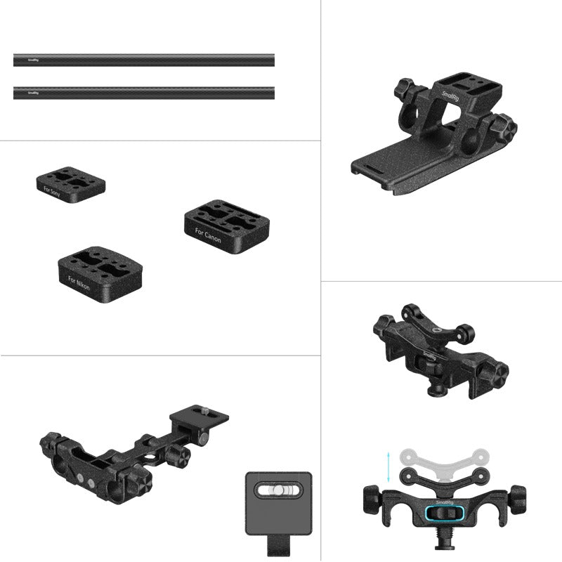 SmallRig 4429 Wildlife Photography Lens Support Kit (501PL)