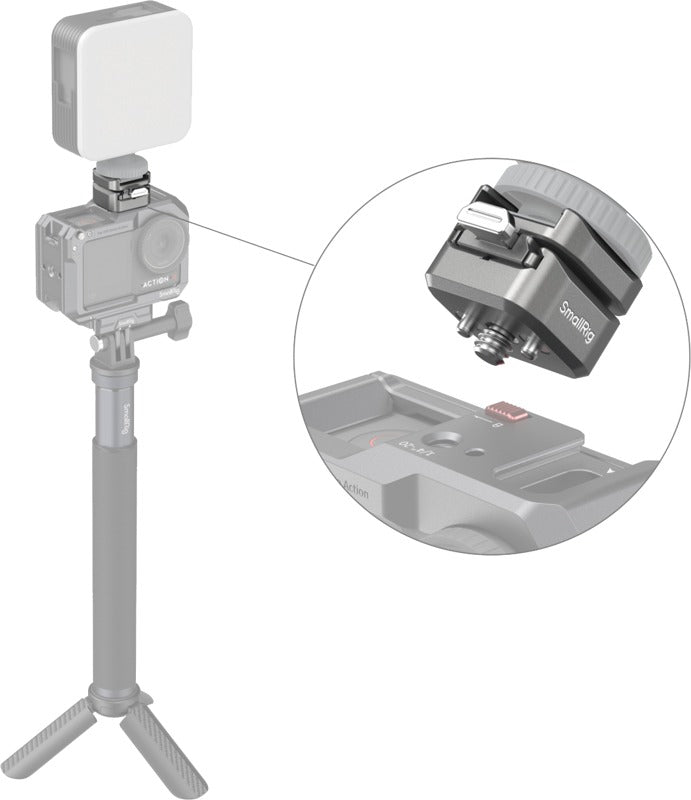SmallRig 4500 HawkLock H18 Quick Release Support with Cold Shoe