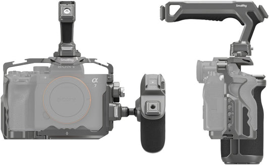 SmallRig 4539 HawkLock Quick Release Advanced Cage Kit for Sony Alpha 7R V / 7 IV / 7S III