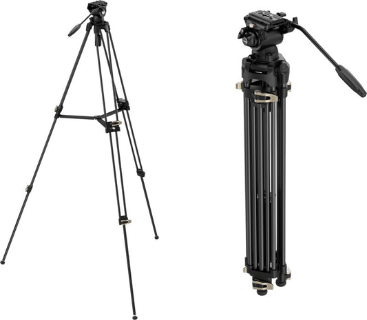 SmallRig 4686 Heavy-Duty Fluid Head Video Tripod Kit AD-01S
