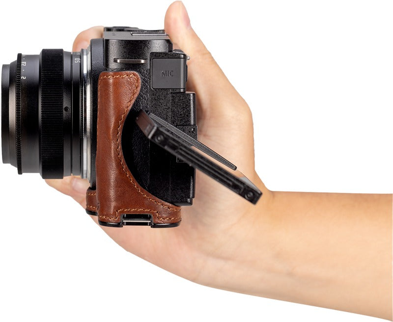 SmallRig 4703 Leather Half case for Panasonic Lumix S9