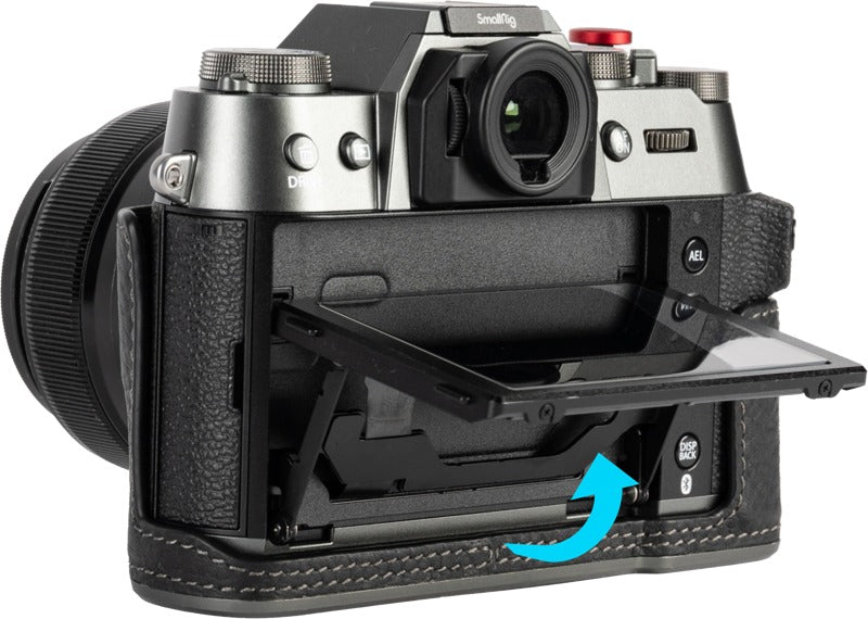 SmallRig 4709 Leather Half Case Kit for Fujifilm X-T50 Black