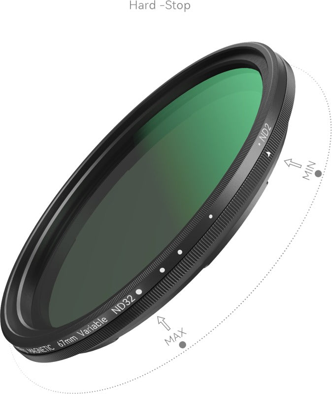 SmallRig 4725 Attachable VND Filter Kit ND2-ND32 (1-5 Stop) with T-mount Filter Adapter 67mm