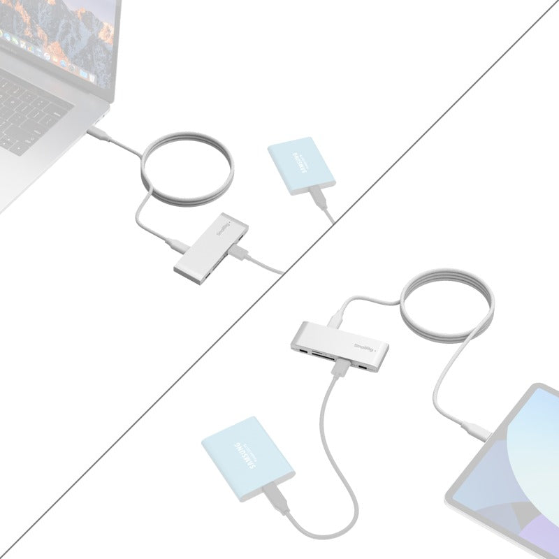 SmallRig 4746 5-in-1 Memory Card Reader for Travel Photography