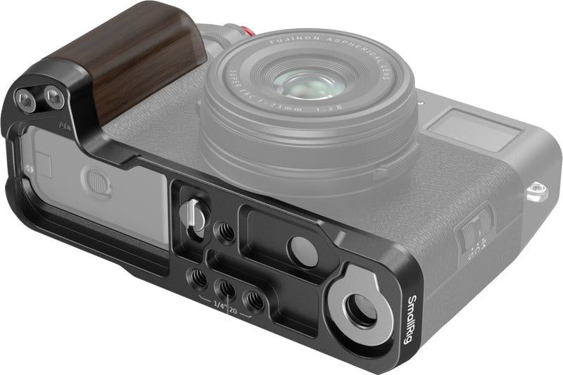 SmallRig 4805 Wooden L-Shape Grip for FUJIFILM X100VI / X100V Black