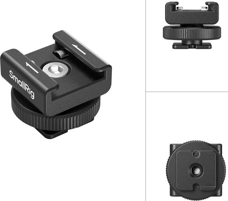 SmallRig 4822 Wireless Microphone Support with Cold Shoe Mount