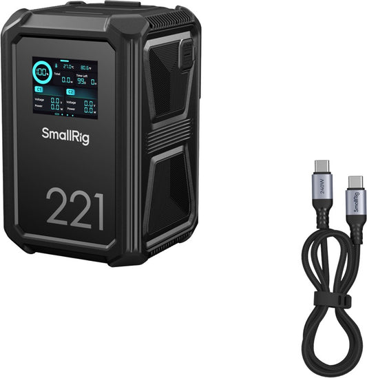 SmallRig 4985 X-Touch Smart Triple-Proof V-Mount Battery X221
