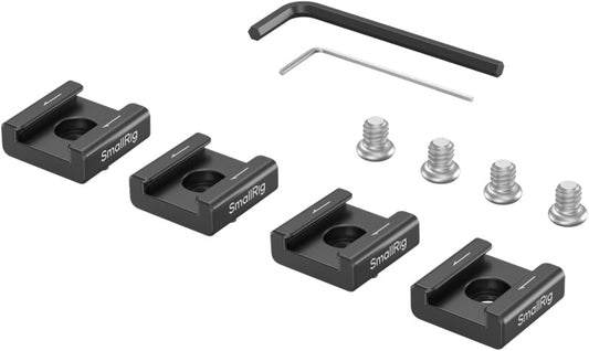 SmallRig 5033 Anti-Twist Cold Shoe Mount Support (4pcs)