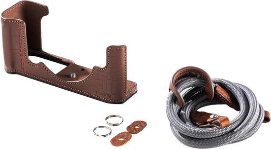 SmallRig 5096 Leather Case Kit for Nikon Z f Brown