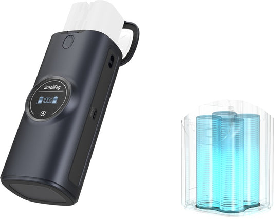 SmallRig 5108 Power Bank Charger Case Kit for Canon LP-E6P / LP-E6NH Camera Batteries