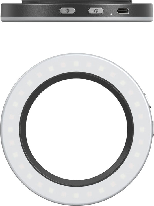 SmallRig 5203 Vibe P30 67mm Ring LED Video Light Universal Threaded Filter Adapter Kit