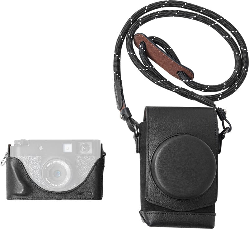 SmallRig 5219 Leather Case Kit for FUJIFILM X half Black