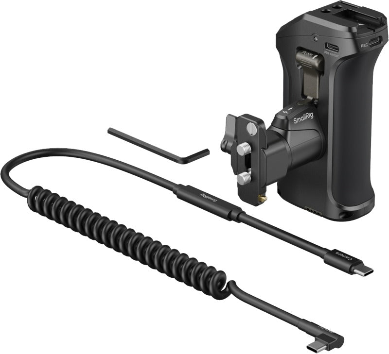SmallRig 5235 Rotating Side Handle with Trigger REC for Selected Canon / Blackmagic Design Cameras