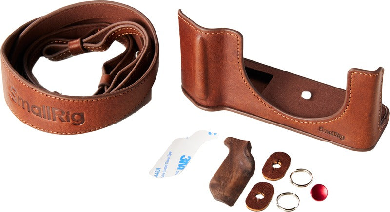 SmallRig 5268 Leather Case Kit for FUJIFILM GFX100RF Brown