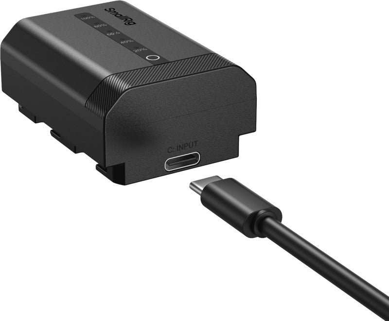 SmallRig 5297 USB-C Camera Battery with Power Display for Sony NP-FZ100
