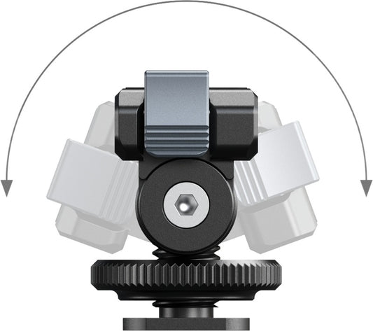 SmallRig 5436 Quick Release Support for DJI Osmo360 / Action 5 Pro / 4 / 3 with Cold Shoe Adapter