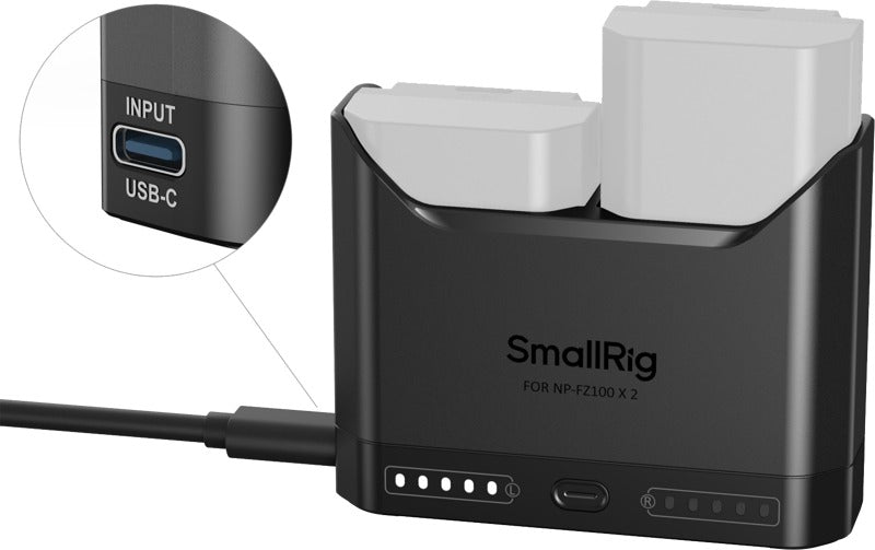 SmallRig 5489 Camera Battery Charger for NP-FZ100
