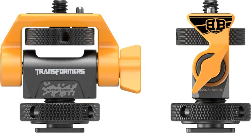 SmallRig 5519 Swivel and Tilt Adjustable Monitor Support with Cold Shoe(BumbleBee Edition)