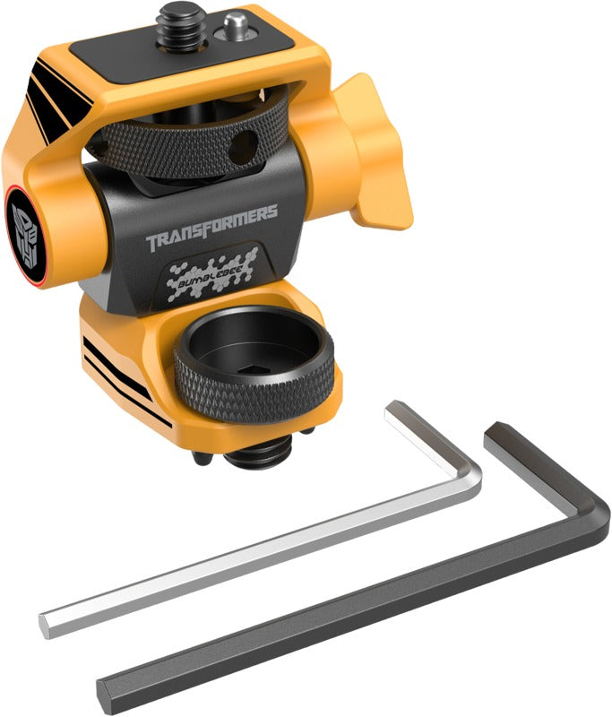 SmallRig 5520 Adjustable Monitor Support Compatible with ARRI 3/8"-16 Screws(BumbleBee Edition)