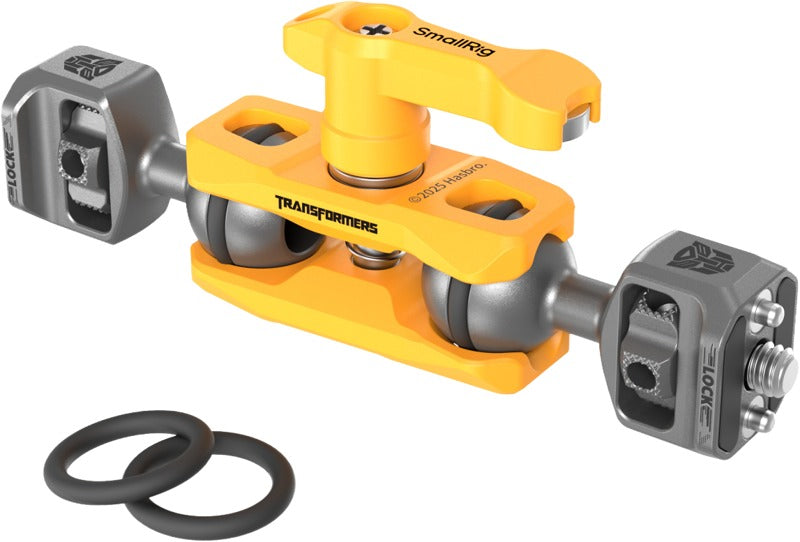 SmallRig 5522 Magic Arm Support with Dual Ball Heads 1/4”-20 Screws(BumbleBee Edition)