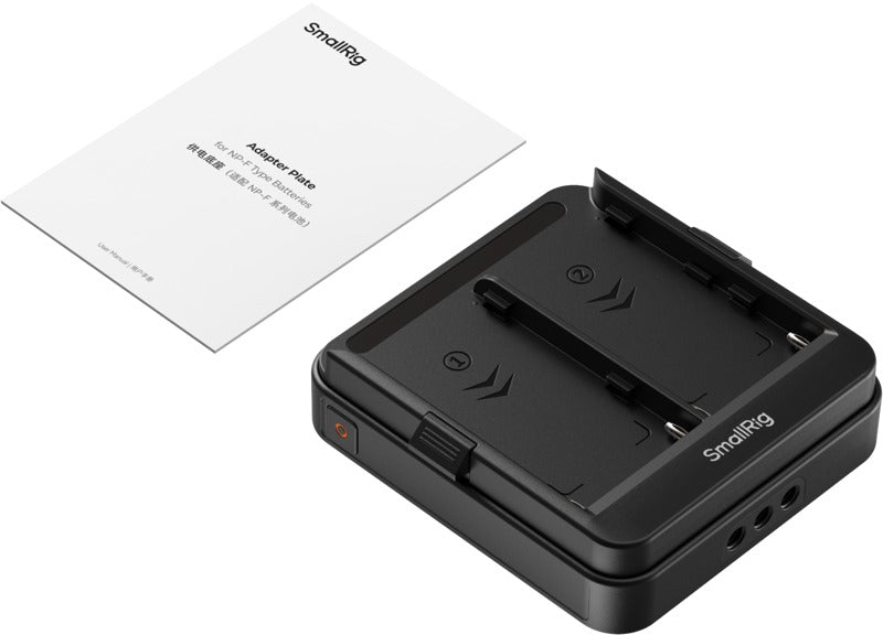 SmallRig 5536 Adapter Plate for NP-F Type Batteries (Supports UPS)