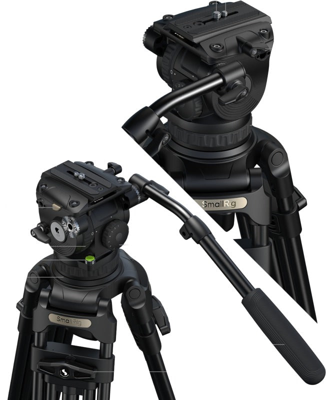 SmallRig 5577 FSD18 FreeSpeed Heavy-Duty Aluminum Alloy Tripod