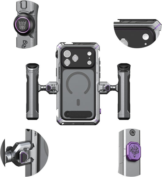 SmallRig 5584 Megatron Edition Mobile Dual Handheld Kit for iPhone 17 Pro Max