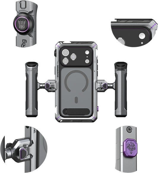 SmallRig 5585 Megatron Edition Mobile Dual Handheld Kit for iPhone 17 Pro