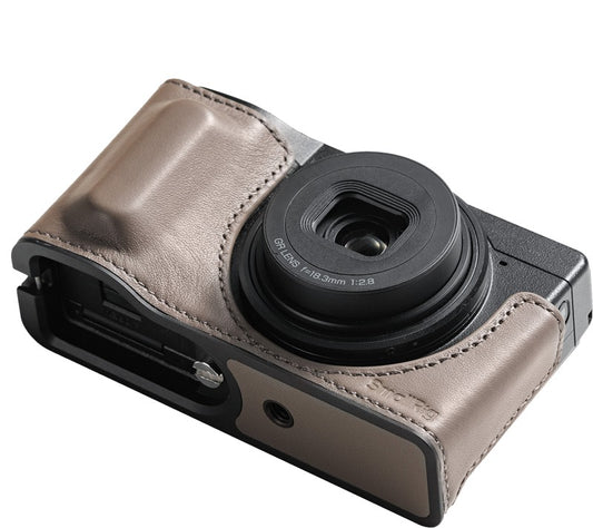 SmallRig 5677 Leather Case Kit for RICOH GR IV / GR III / GR IIIx / GR III HDF / GR IIIx HDF (Grey)