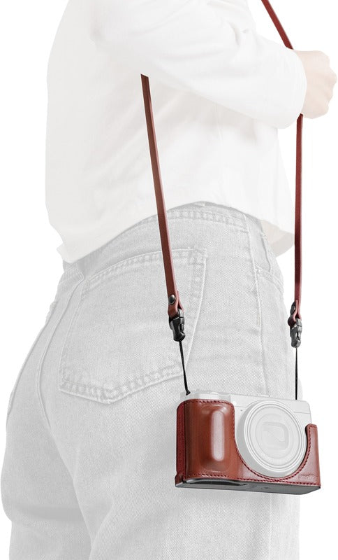 SmallRig 5687 Quick Release Shoulder Strap for Ricoh GR Series (Red)