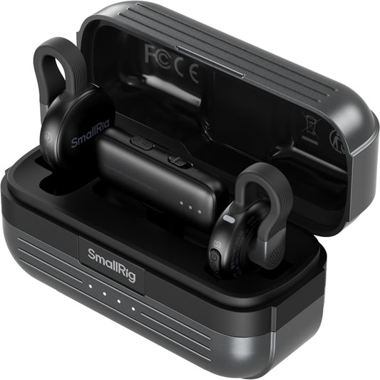 SmallRig 5717 S70-C2 Wireless Microphone with USB-C Adapter for Phones (Black)