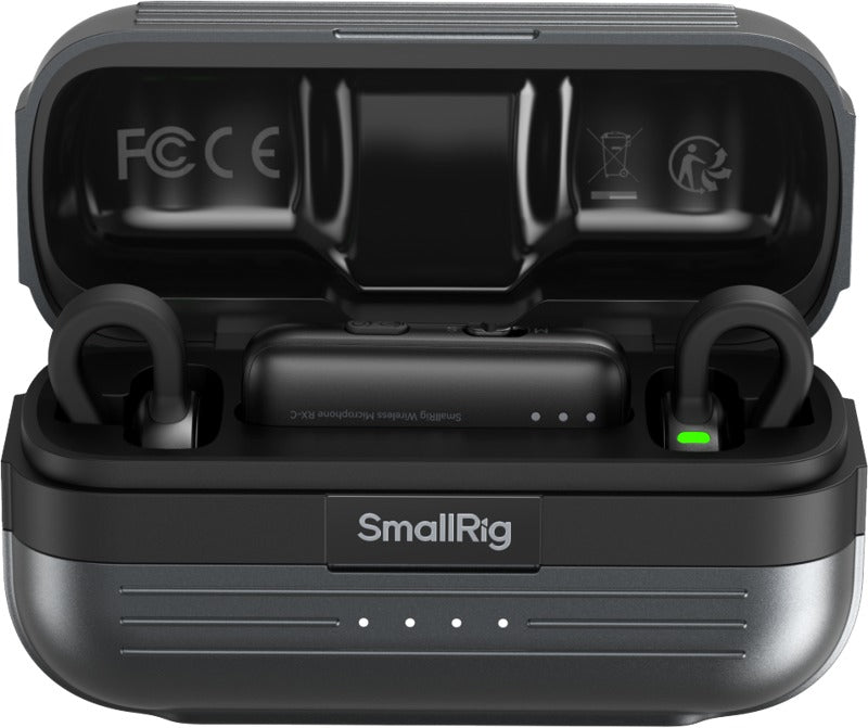 SmallRig 5717 S70-C2 Wireless Microphone with USB-C Adapter for Phones (Black)