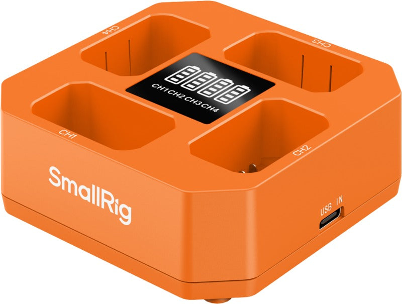 SmallRig 5749 Four-Channel Camera Battery Charger for NP-FW50