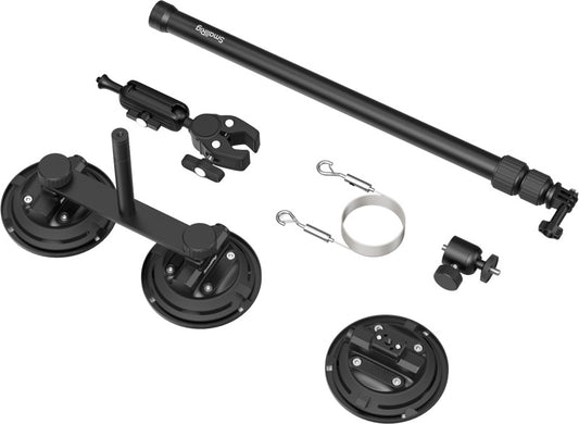 SmallRig 5843 Vehicle Suction Cup Support Kit for Action Cameras