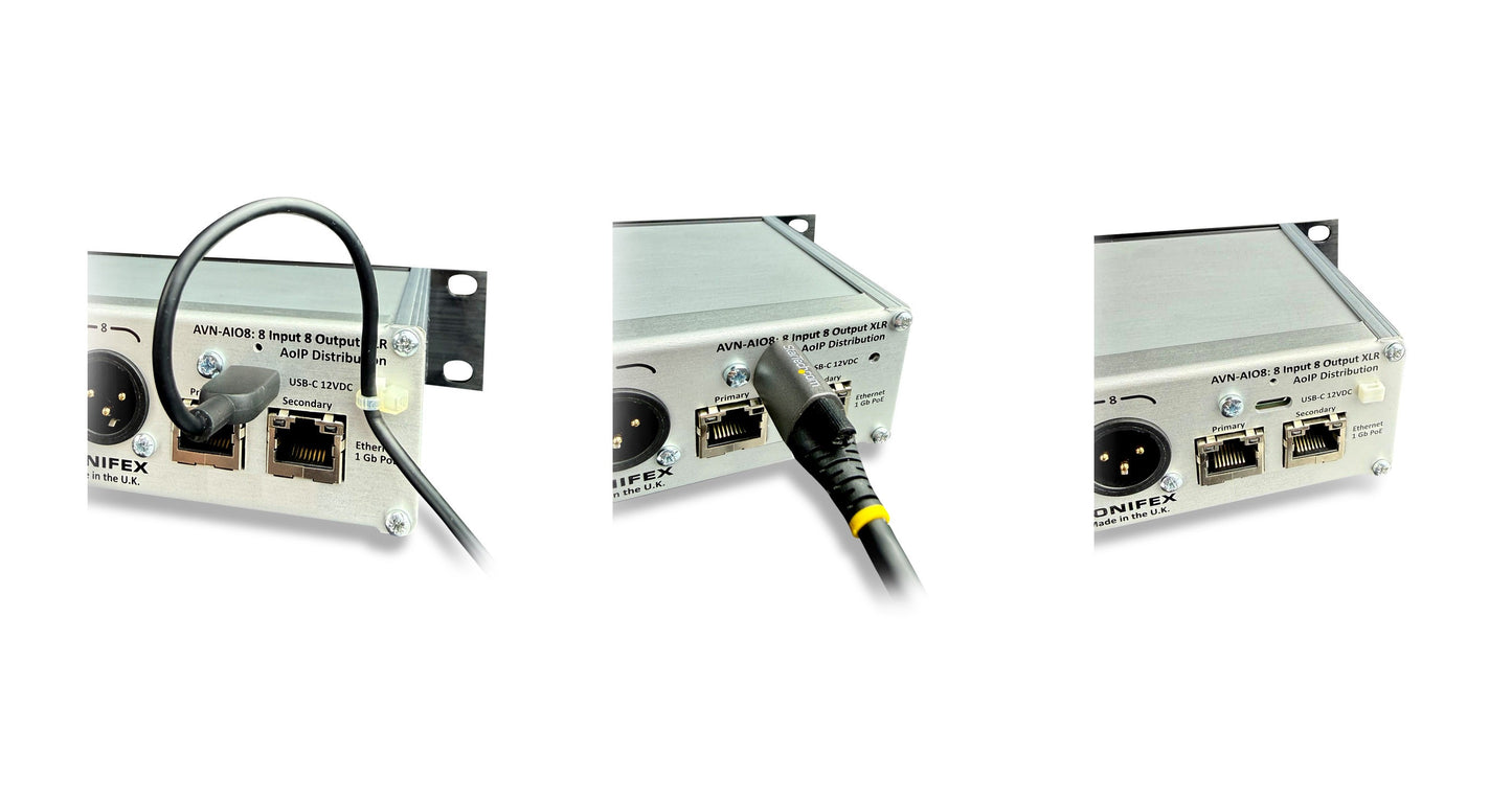 Sonifex AVN-AI16-DNT | 16 Channel Analogue Input to Dante Interface with XLR Connectivity