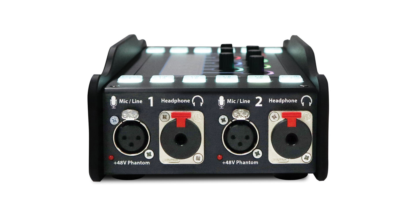 Sonifex AVN-CU2-RAV | Configurable Ravenna Commentary Unit for 2 Commentators