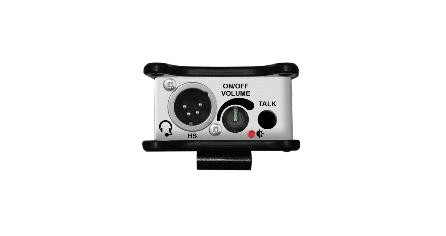 Sonifex CM-BH4WX | Belt-Pack 4-Wire Headphone Amp With 4 Pin XLR Headset Socket