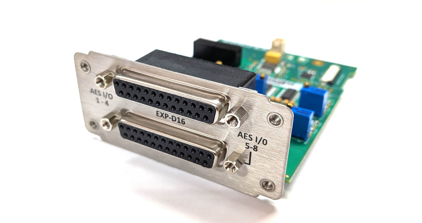 Sonifex EXP-D16 | 8 AES3 Stereo Digital Input/Output Expansion Card