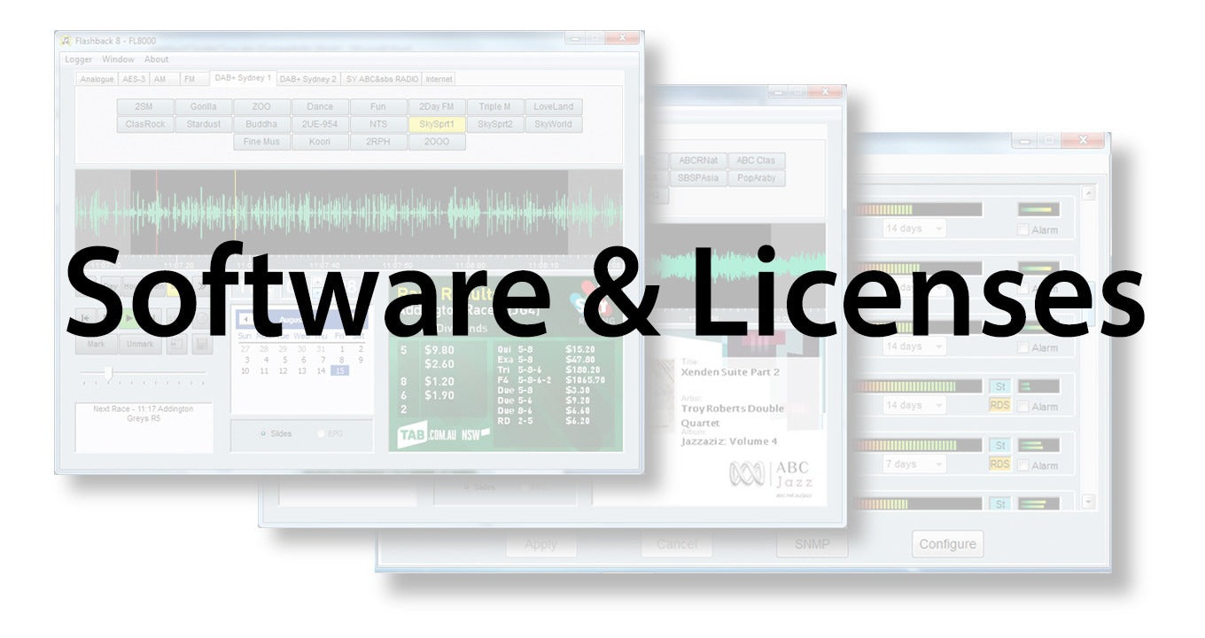 Sonifex NET-LOG-G729 | G.729 Software License For One Net-Log (Up To 4 Mono Channels)
