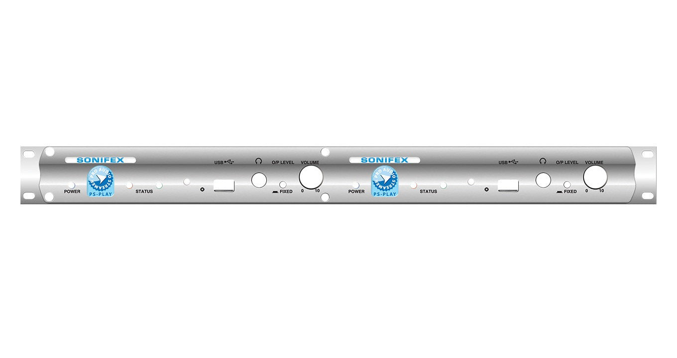 Sonifex PS-PLAYTCON | Front panel kit to convert PS-PLAY to PS-PLAYT