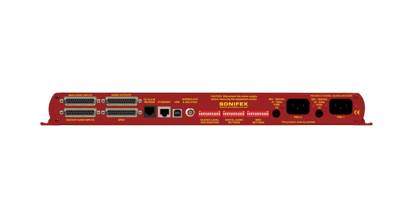Sonifex RB-DSD8 | 8 Channel Silence Switcher