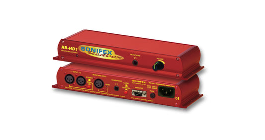 Sonifex RB-FR2 | Redbox RB-HD1 or RB-DAC1 front panel, no 19" rack mount