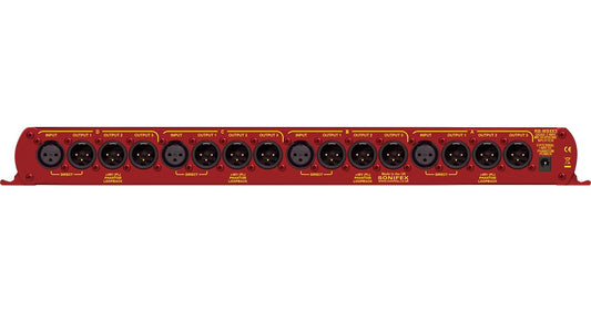 Sonifex RB-MS4X3 | Quad 3 Way Passive Microphone Splitter